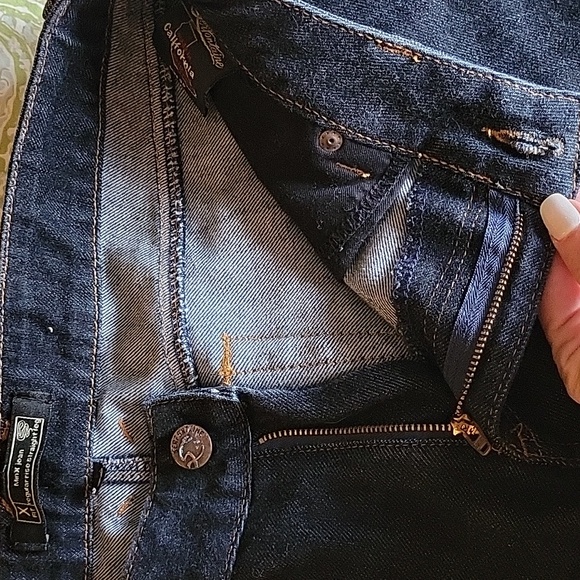 SERFONTAINE CALIFORNIA DARK WASH STRAIGHT LEG JEANS - Picture 6 of 11